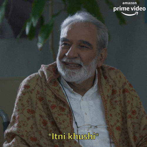 Happy Amazon Prime Video GIF by primevideoin by primevideoin