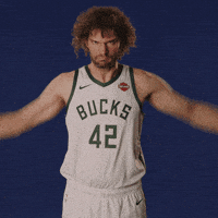 Robin Lopez Basketball GIF by Milwaukee Bucks