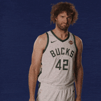 Robin Lopez Basketball GIF by Milwaukee Bucks