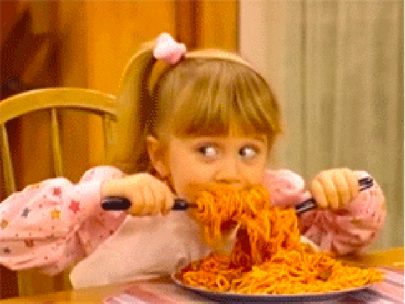 Giphy - full house eating GIF