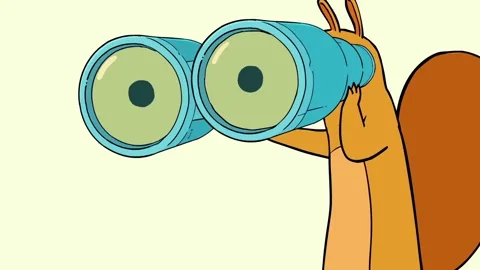 eyes watching GIF by Cartoon Hangover
