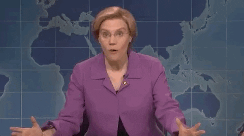 kate mckinnon wow GIF by Saturday Night Live