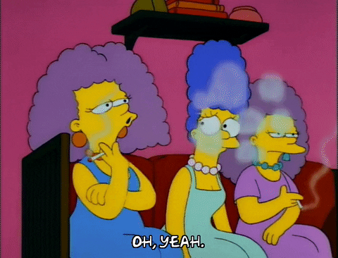 Scared Season 3 GIF by The Simpsons
