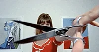 Anna Karina Cut GIF