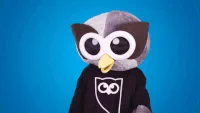 Mascot Looking GIF by Hootsuite