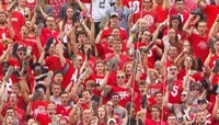 Jumping Ohio State GIF by Ohio State Athletics
