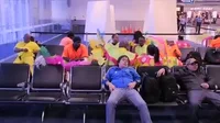 Tired Miami International Airport GIF