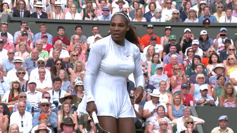 Celebrate Serena Williams GIF by Wimbledon