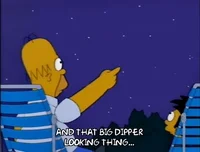 Homer Simpson Star GIF