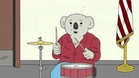 Drums Koala GIF