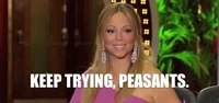Unimpressed Mariah Carey GIF