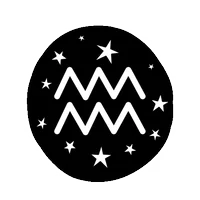 Astrological Sign Stars Sticker by La Griffe de Maho