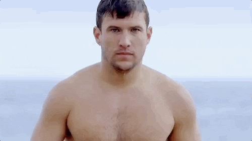 beach swimming GIF