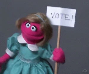 Voting Sesame Street GIF by Muppet Wiki