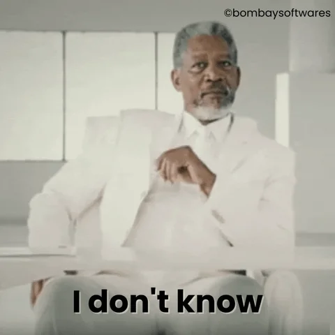 Confused No Idea GIF by Bombay Softwares