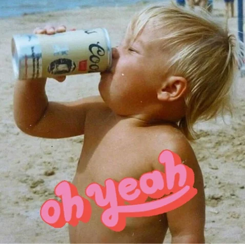 beer rad dude GIF