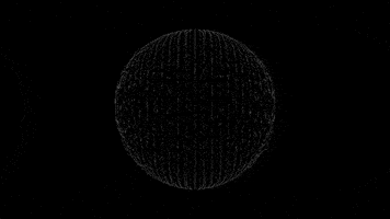 Black And White 3D GIF by A. L. Crego