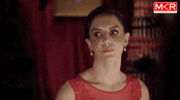 unimpressed mkrau GIF by My Kitchen Rules