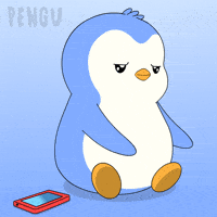 Social Media Waiting GIF by Pudgy Penguins