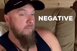 Uh Uh No GIF by Mike Hitt