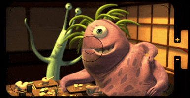 monsters inc photography GIF by Disney Pixar