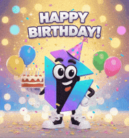 Happy Birthday Gif GIF by IDX Solana