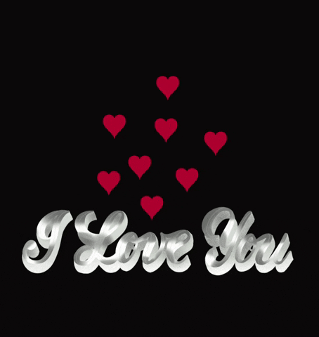 I Love You Hearts GIF by Neeryletters