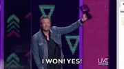 Blake Shelton Win GIF by CMT Music Awards via www.cmt.com