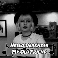 Black And White Reaction GIF by Hyper RPG