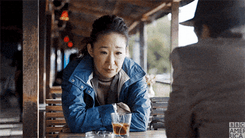 sandra oh ugh GIF by BBC America