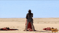 wild west fight GIF by BrownSugarApp