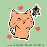 Merry Christmas Love GIF by Sticker Book iOS GIFs