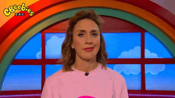 Bbc Shrug GIF by CBeebies HQ