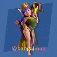 Clash Royale Queen GIF
