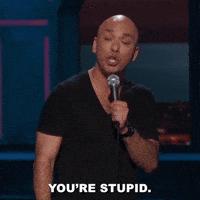 Comedy Youre Stupid GIF by Jo Koy