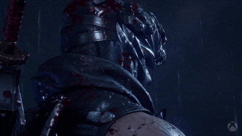 Giphy - Hack And Slash Rain GIF by Xbox