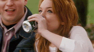 Giphy - Lindsay Lohan Lol GIF by MOODMAN