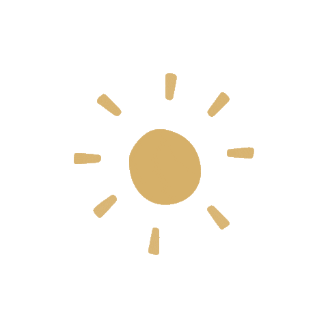 Sun Sunshine Sticker by Verhees Textiles