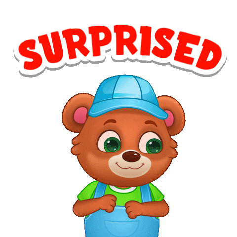 No Way Wow Sticker by Lucas and Friends by RV AppStudios