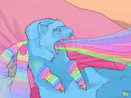 psychedelia ferret GIF by Phazed
