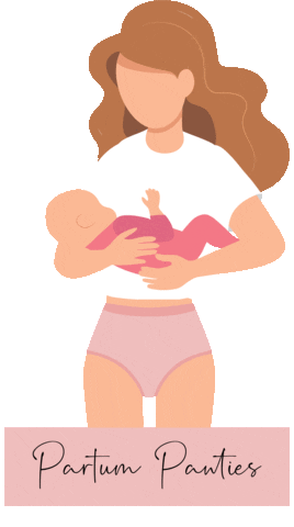 partumpanties Sticker