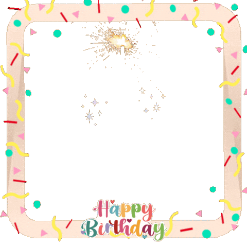 Happy Birthday Party Sticker