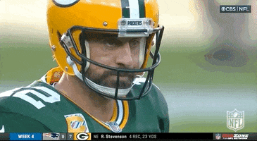 Frustrated Aaron Rodgers GIF by NFL