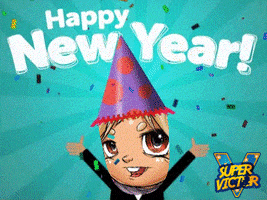 Happy New Year Nft GIF by SuperVictor