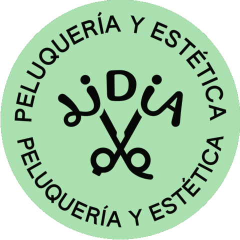 Lidia - Peluquería y Estética Sticker