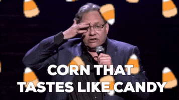Candy Corn GIF by Lewis Black