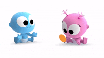 Pink Friends GIF by BabyFirst