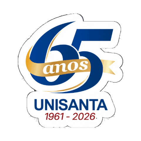65 Anos Sticker by Unisanta
