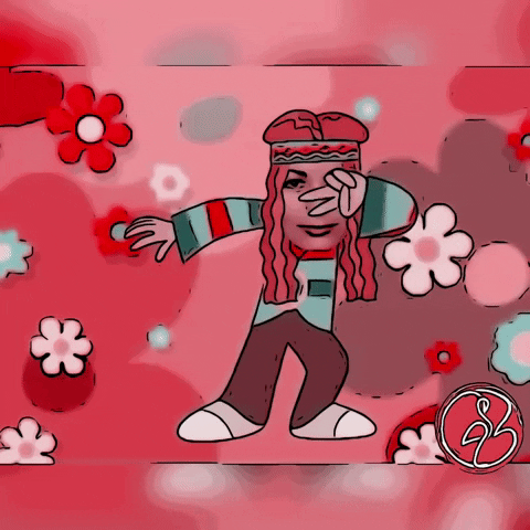 Flower Power Love GIF by The3Flamingos