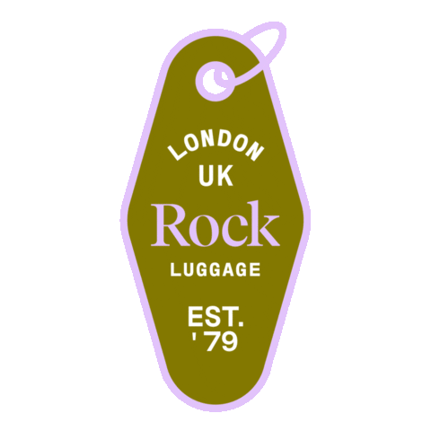 Rock Luggage Sticker